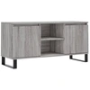 Image de vidaXL Armoire TV Gris Sonoma 104x35x50 cm Bois composite