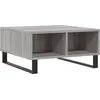 Image de vidaXL Table basse Gris Sonoma 60x60x30 cm Bois composite