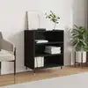Image de vidaXL Sideboard Noir 57x35x70 cm Bois composite