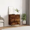 Image de vidaXL Sideboard chêne fumé 60x35x70 cm bois composite