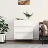 Image de vidaXL Sideboard Blanc 60x35x70 cm Bois composite