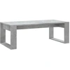 Image de vidaXL Table basse gris béton 102x50x35 cm Bois composite