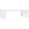 Image de vidaXL Table basse blanche 102x50x36 cm Bois composite