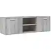 Image de vidaXL Armoire TV Gris Sonoma 120x34x37 cm Bois composite