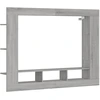 Image de vidaXL Armoire TV Gris Sonoma 152x22x113 cm Bois composite