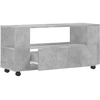 Image de vidaXL Armoire TV gris béton 102x34,5x43 cm Bois composite