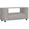 Image de vidaXL Armoire TV Gris Sonoma 102x34,5x43 cm Bois composite
