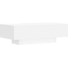Image de vidaXL Table basse blanche 100x49,5x31 cm Bois composite