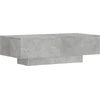 Image de vidaXL Table basse gris béton 100x49,5x31 cm Bois composite