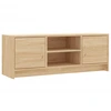 Image de vidaXL Armoire TV Chêne Sonoma 102x30x37,5 cm Bois composite