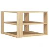 Image de vidaXL Table basse chêne Sonoma 59,5x59,5x40 cm Bois composite