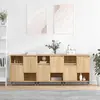 Image de vidaXL Sideboards 3 pcs. chêne Sonoma bois composite