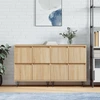 Image de vidaXL Sideboards 2 pcs. chêne Sonoma bois composite