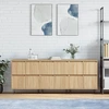 Image de vidaXL Sideboards 3 pcs. chêne Sonoma bois composite