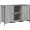 Image de vidaXL Armoire TV Gris Chêne Sonoma 100x35x65 cm Bois composite