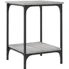 Image de vidaXL Table basse Gris Sonoma 40x40x55 cm Bois composite