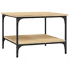 Image de vidaXL Table basse chêne Sonoma 55x55x40 cm Bois composite