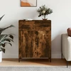 Image de vidaXL Sideboard chêne fumé 69,5x34x90 cm bois composite