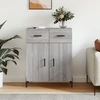 Image de vidaXL Sideboard Gris Sonoma 69,5x34x90 cm Matériau dérivé du bois