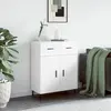 Image de vidaXL Sideboard Blanc 69,5x34x90 cm Bois composite