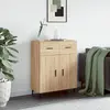 Image de vidaXL Sideboard chêne Sonoma 69,5x34x90 cm Matériau dérivé du bois