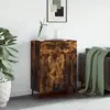 Image de vidaXL Sideboard chêne fumé 69,5x34x90 cm bois composite