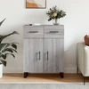 Image de vidaXL Sideboard Gris Sonoma 69,5x34x90 cm Matériau dérivé du bois