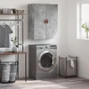 Image de vidaXL Armoire murale gris béton 69,5x34x90 cm