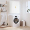 Image de vidaXL Armoire murale blanc 69,5x34x90 cm