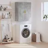 Image de vidaXL Armoire murale gris béton 69,5x34x90 cm