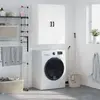 Image de vidaXL Armoire murale blanc 69,5x34x90 cm