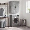 Image de vidaXL Armoire murale gris béton 69,5x34x90 cm