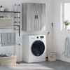 Image de vidaXL Armoire murale Gris Sonoma 69,5x34x90 cm
