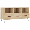 Image de vidaXL Armoire TV Chêne Sonoma 102x36x50 cm Bois composite