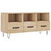 Image de vidaXL Armoire TV Chêne Sonoma 102x36x50 cm Bois composite