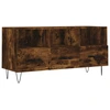 Image de vidaXL Armoire TV chêne fumé 102x36x50 cm Bois composite