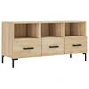 Image de vidaXL Armoire TV Chêne Sonoma 102x36x50 cm Bois composite