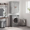 Image de vidaXL Armoire murale gris béton 69,5x34x90 cm Bois composite