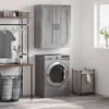 Image de vidaXL Armoire murale Gris Sonoma 69,5x34x90 cm Bois composite