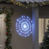 Image de vidaXL Illuminations de Noël Feux d'artifice 8 pcs. 140 LEDs blanc froid 17cm