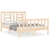 Image de vidaXL Lit en pin massif sans matelas 140x200 cm