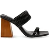 Image de Steve Madden Raver Sandales Noir UE 40 Femme Noir UE 40