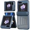 Image de imoshion Coque arrière Rugged Clear pour Samsung Galaxy Z Flip 5 - Bleu foncé - Neuf