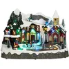 Image de Luville Village De Noël Blanc H24xl18xl34cm