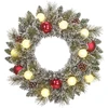 Image de Black Box Trees Couronne De Noël Vert H10xl45xl45cm
