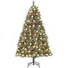 Image de Black Box Trees Sapin De Noël Artificiel Illuminé Vert H180xl108xl108cm