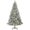 Image de Black Box Trees Nagoya Arbre de Noël artificiel - H150 x Ø91 cm - Vert avec aspect givré