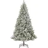 Image de Black Box Trees Nagoya Arbre de Noël artificiel - H210 x Ø115 cm - Vert avec aspect givré