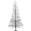 Image de Luca Lighting Arbre de lumière pour l'extérieur - H150 x Ø70 cm - Métal - Noir