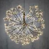 Image de Luca Lighting Lumières de Noël en forme de boule avec des ampoules LED blanc chaud - Ø70 cm - Noir